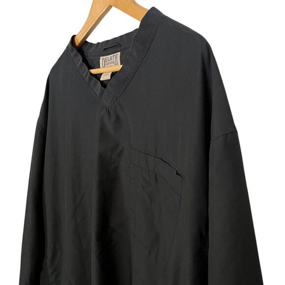 Duluth Trading Co Mens V-Neck Long Sleeve Bogey Black Windshirt Shirt sz 3XL - Picture 10 of 16